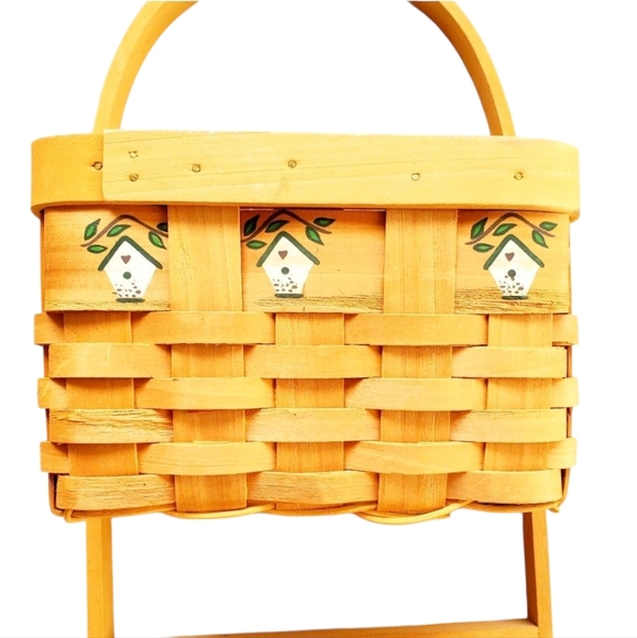 Wicker Basket Letter Holder - Picture 7 of 16